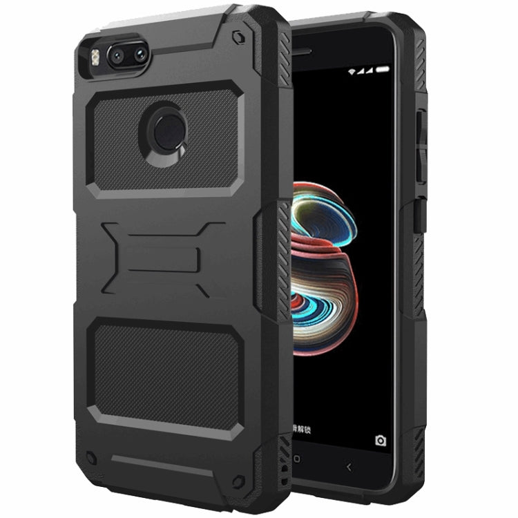 For Xiaomi Mi 5X FATBEAR Armor Shockproof Cooling Phone Case(Black) Eurekaonline