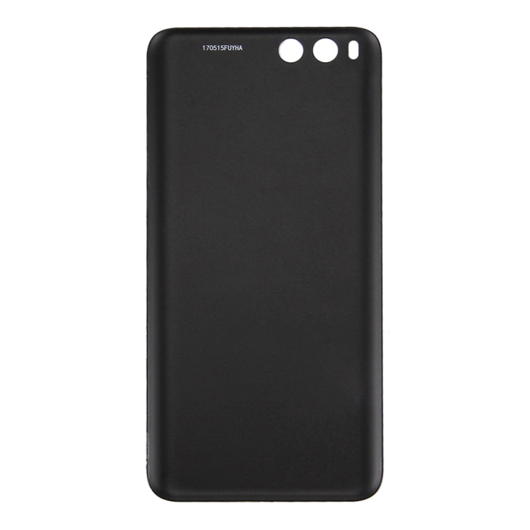 For Xiaomi Mi 6 Glass Battery Back Cover(Black) Eurekaonline