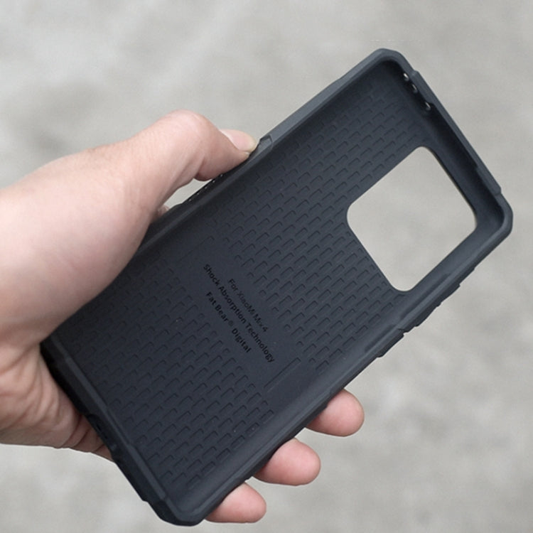 For Xiaomi Mix 4 FATBEAR Armor Shockproof Cooling Phone Case(Black) Eurekaonline