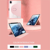 For Xiaomi Pad 5 Pro 12.4 Acrylic 360 Degree Rotation Holder Tablet Leather Case(Black) Eurekaonline