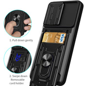 For Xiaomi Poco F4/Redmi K40S Sliding Camshield Card Phone Case(Grey) Eurekaonline