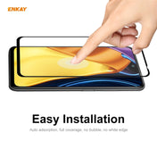 For Xiaomi Poco M3 Pro / Redmi Note 10 5G ENKAY Hat-Prince Full Glue 0.26mm 9H 2.5D Tempered Glass Full Coverage Film Eurekaonline