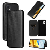 For Xiaomi Poco M5 4G Carbon Fiber Texture Leather Phone Case(Black) Eurekaonline