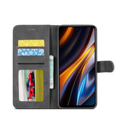 For Xiaomi Poco X4 GT 5G LC.IMEEKE Calf Texture Leather Phone Case(Black) Eurekaonline