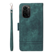 For Xiaomi Redmi K40 BETOPNICE Dual-side Buckle Leather Phone Case(Green) Eurekaonline
