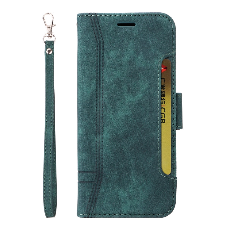 For Xiaomi Redmi K40 BETOPNICE Dual-side Buckle Leather Phone Case(Green) Eurekaonline