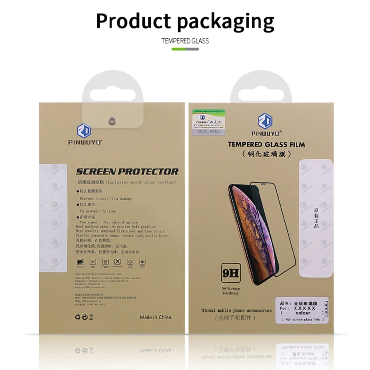 For Xiaomi Redmi K40 Gaming PINWUYO 9H 2.5D Full Screen Tempered Glass Film(Black) Eurekaonline
