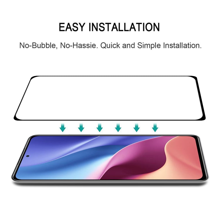 For Xiaomi Redmi K40 Pro+ Full Glue Full Screen Tempered Glass Film Eurekaonline