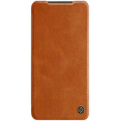 For Xiaomi Redmi Note 11 Global NILLKIN QIN Series Crazy Horse Texture Leather Case(Brown) Eurekaonline