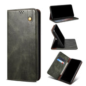 For Xiaomi Redmi Note 11 Pro / 11 Pro+ Oil Wax Texture Flip Leather Phone Case with Card Slots & Wallet(Dark Green) Eurekaonline