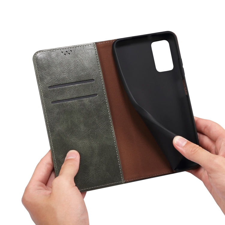 For Xiaomi Redmi Note 11 Pro / 11 Pro+ Oil Wax Texture Flip Leather Phone Case with Card Slots & Wallet(Dark Green) Eurekaonline