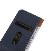 For Xiaomi Redmi Note 11 Pro 4G / 5G Global KHAZNEH Nappa Top Layer Cowhide Leather Phone Case(Blue) Eurekaonline