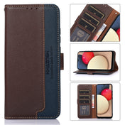For Xiaomi Redmi Note 11 Pro 5G / 4G Foreign KHAZNEH Litchi Texture Leather RFID Phone Case(Brown) Eurekaonline
