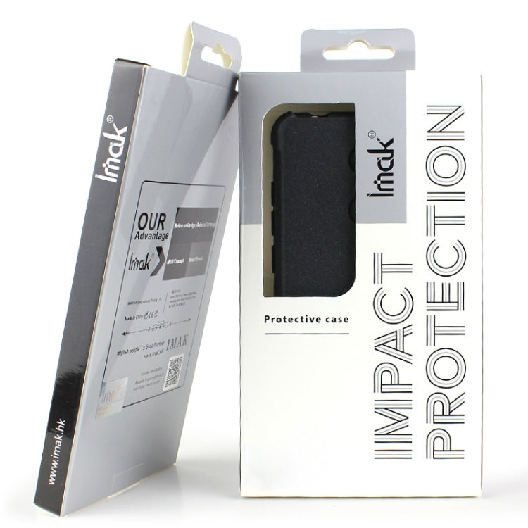 For Xiaomi Redmi Note 11 Pro China / Note 11 Pro+ 5G IMAK All Coverage Shockproof Airbag TPU Case with Screen Protector(Transparent Black) Eurekaonline