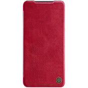 For Xiaomi Redmi Note 11 Pro Global / 11 Pro 5G Global / 11 Pro+ 5G India / 11E Pro 5G NILLKIN QIN Series Pro Crazy Horse Texture Leather Case(Red) Eurekaonline