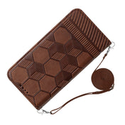For Xiaomi Redmi Note 11 Pro/Redmi Note 11 Pro 5G/Redmi Note 11 Pro+ India Crossbody Football Texture Magnetic PU Phone Case(Brown) Eurekaonline