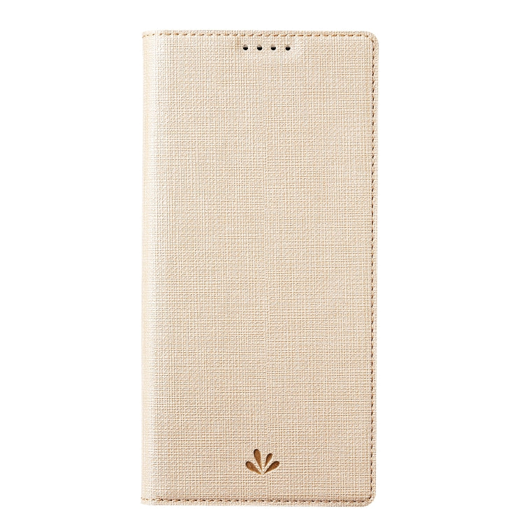 For Xiaomi Redmi Note 11 Pro ViLi DMX Series Shockproof Magnetic Flip Leather Phone Case(Gold) Eurekaonline