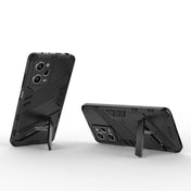 For Xiaomi Redmi Note 12 Pro China / Note 12 Pro Speed Punk Armor 2 in 1 PC + TPU Phone Case with Invisible Holder(Black) Eurekaonline