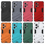 For Xiaomi Redmi Note 12 Pro China / Note 12 Pro Speed Punk Armor 2 in 1 PC + TPU Phone Case with Invisible Holder(Grey) Eurekaonline