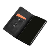 For Xiaomi Redmi Note 12 Pro China Skin Feel Magnetic Horizontal Flip Leather Phone Case(Black) Eurekaonline