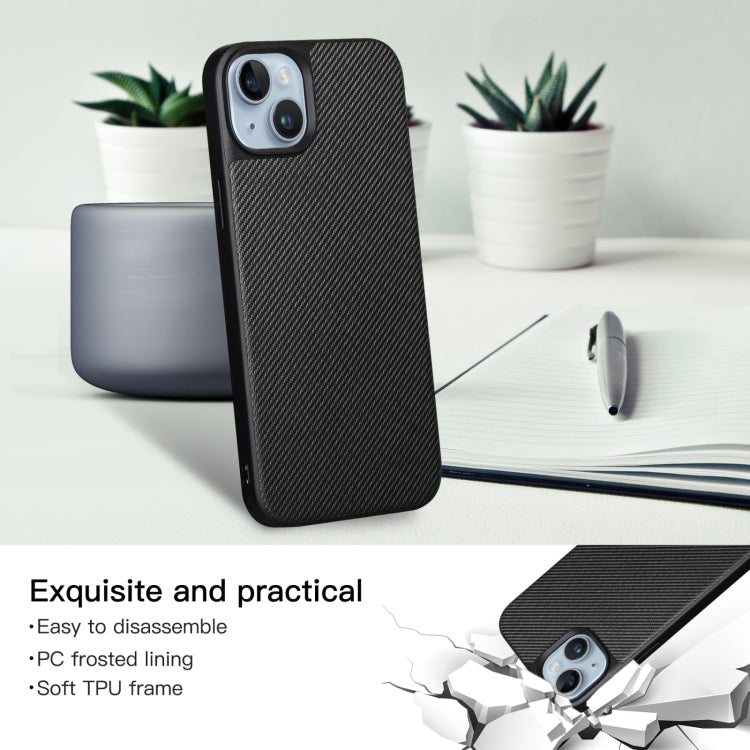 For Xiaomi Redmi Note 12 Pro China ViLi TC Series Kevlar Carbon Fiber Texture Phone Case(Black) Eurekaonline