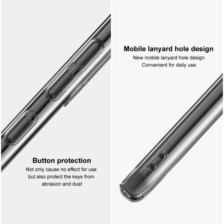 For Xiaomi Redmi Note 12 Pro China imak Wing II Pro Series Wear-resisting Crystal Phone Protective Case(Transparent) Eurekaonline