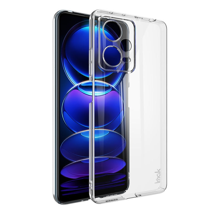 For Xiaomi Redmi Note 12 Pro China imak Wing II Pro Series Wear-resisting Crystal Phone Protective Case(Transparent) Eurekaonline
