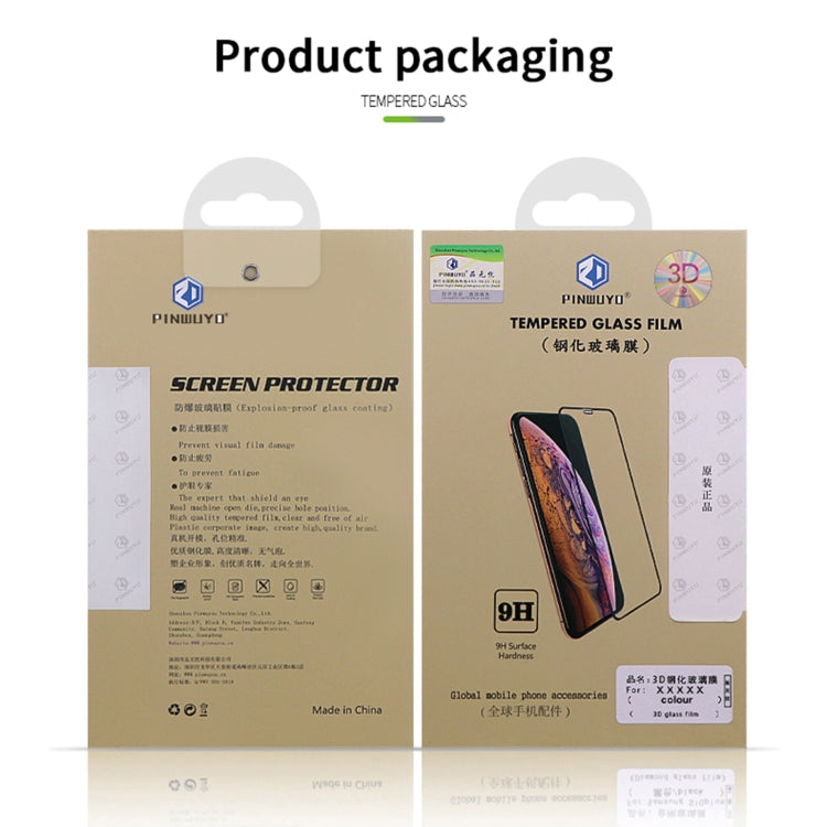 For Xiaomi Redmi Note 12 Pro / Note 12 Pro+ PINWUYO 9H 3D Curved Full Screen Explosion-proof Tempered Glass Film(Black) Eurekaonline