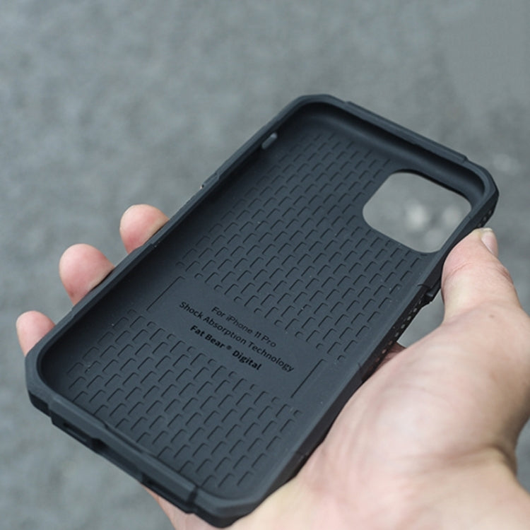 For iPhone 11 FATBEAR Armor Shockproof Cooling Case (Black) Eurekaonline