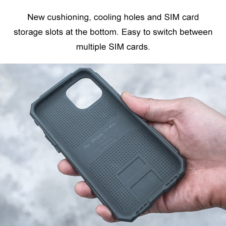 For iPhone 11 Pro Max FATBEAR Graphene Cooling Shockproof Case (Black) Eurekaonline