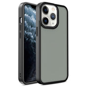 For iPhone 11 Pro Max Shield Skin Feel PC + TPU Phone Case (Black) Eurekaonline