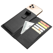 For iPhone 11 QIALINO Nappa Texture Top-grain Leather Horizontal Flip Wallet Case with Card Slots(Black) Eurekaonline