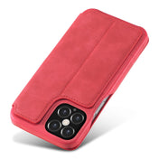 For iPhone 12 / 12 Pro LC.IMEEKE Hon Ancient Series Horizontal Flip Leather Case with Holder & Card Slot(Red) Eurekaonline