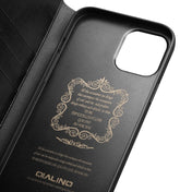For iPhone 12 / 12 Pro QIALINO Horizontal Flip Leather Case with Holder & Card Slots & Wallet(Black) Eurekaonline