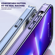 For iPhone 12 / 12 Pro iPAKY Shockproof PC + TPU Protective Phone Case(Transparent Black) Eurekaonline