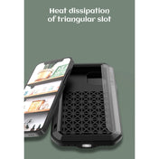 For iPhone 12 LOVE MEI Metal Shockproof Waterproof Dustproof Protective Case(Yellow) Eurekaonline