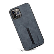 For iPhone 12 Pro Denior Elastic Card Slot PU + TPU Phone Case(Grey) Eurekaonline
