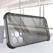 For iPhone 12 Pro IMAK All Coverage Shockproof Airbag TPU Case (Transparent Black) Eurekaonline