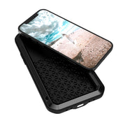 For iPhone 12 Pro LOVE MEI Metal Shockproof Waterproof Dustproof Protective Case(Black) Eurekaonline
