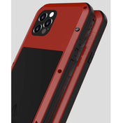 For iPhone 12 Pro LOVE MEI Metal Shockproof Waterproof Dustproof Protective Case(Silver) Eurekaonline