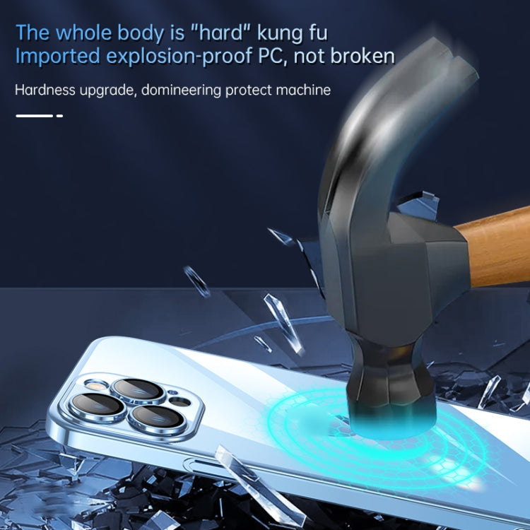 For iPhone 12 Pro SULADA JINGJIA Series Lens Protector PC Phone Case(Blue) Eurekaonline