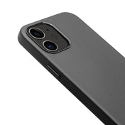 For iPhone 12 mini QIALINO Shockproof Cowhide Leather Protective Case (Black) Eurekaonline