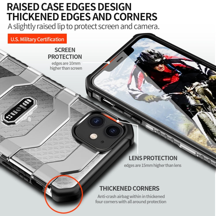 For iPhone 12 mini wlonsExplorer Series PC+TPU Protective Case (Black) Eurekaonline