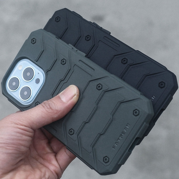 For iPhone 13 FATBEAR Graphene Cooling Shockproof Case(Black) Eurekaonline