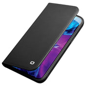 For iPhone 13 Pro Max QIALINO Business Horizontal Flip Leather Case with Holder & Card Slots & Wallet (Black) Eurekaonline