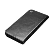 For iPhone 13 QIALINO Horizontal Flip Leather Case with Holder & Card Slots & Wallet Pro(Black) Eurekaonline