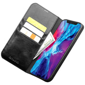 For iPhone 13 QIALINO Horizontal Flip Leather Case with Holder & Card Slots & Wallet Pro(Black) Eurekaonline