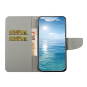 For iPhone 14 3D Colored Drawing Flip Leather Phone Case (Leopard) Eurekaonline