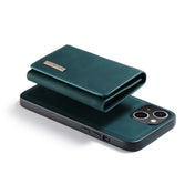 For iPhone 14 DG.MING M1 Series 3-Fold Multi Card Wallet Leather Case(Green) Eurekaonline