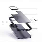 For iPhone 14 Gold Version Frosted Back Shockproof Phone Case (Black) Eurekaonline